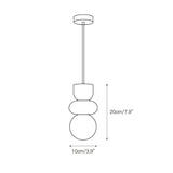 Alabaster Sphere Pendant Light view 3