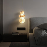 Alabaster Sphere Pendant Light view 5