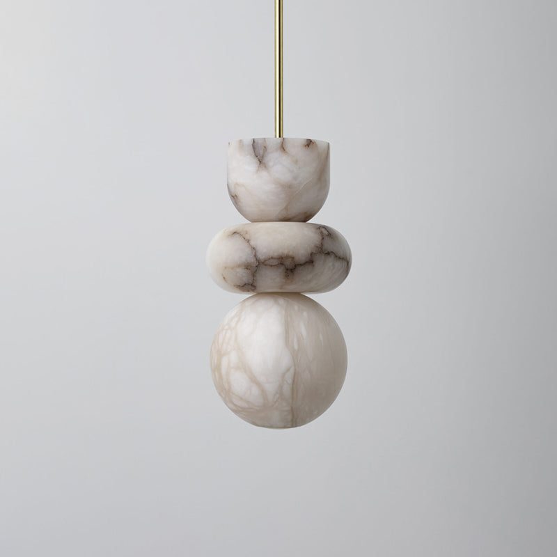 Alabaster Sphere Pendant Light view 7