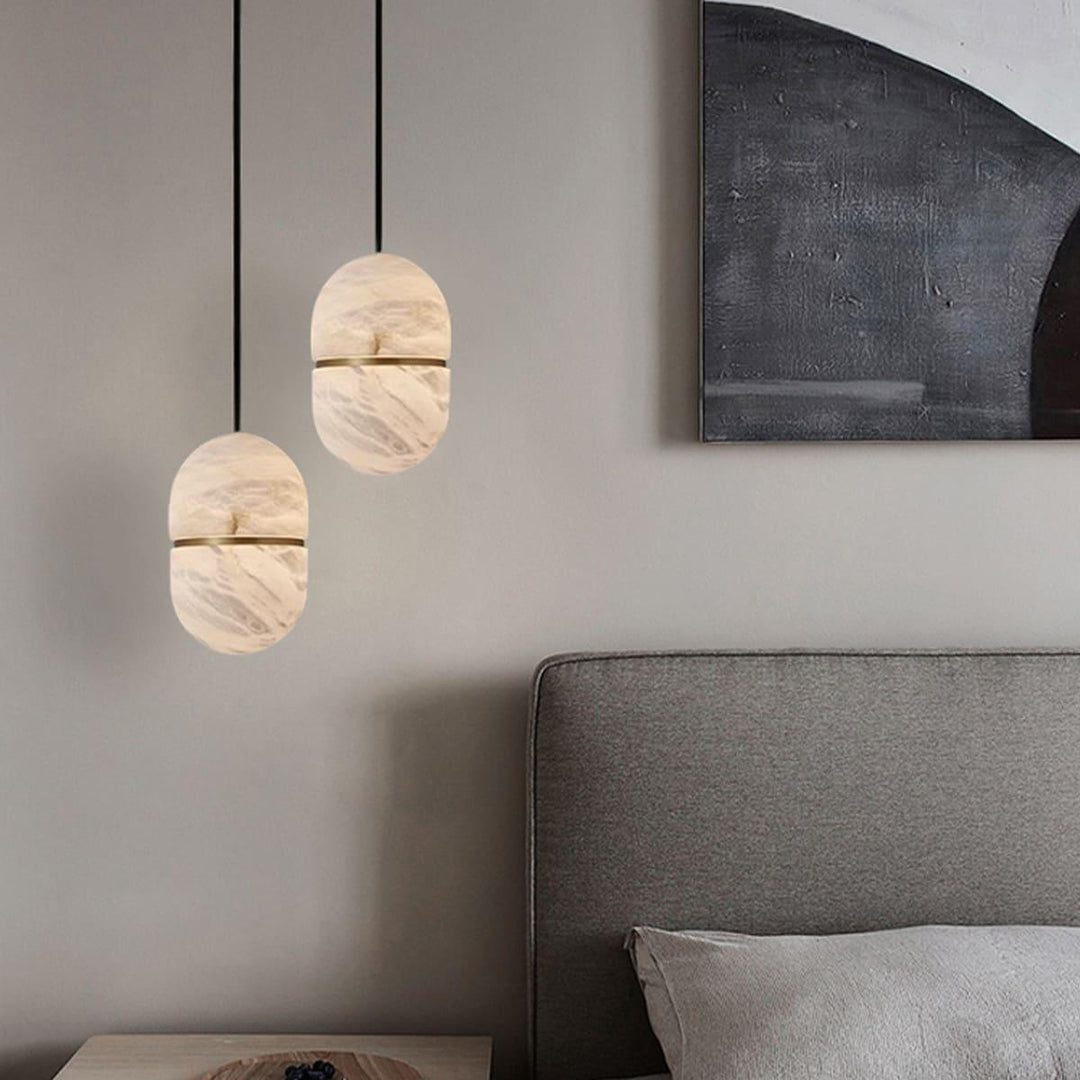 Alabaster Stone Pendant Lights view 5