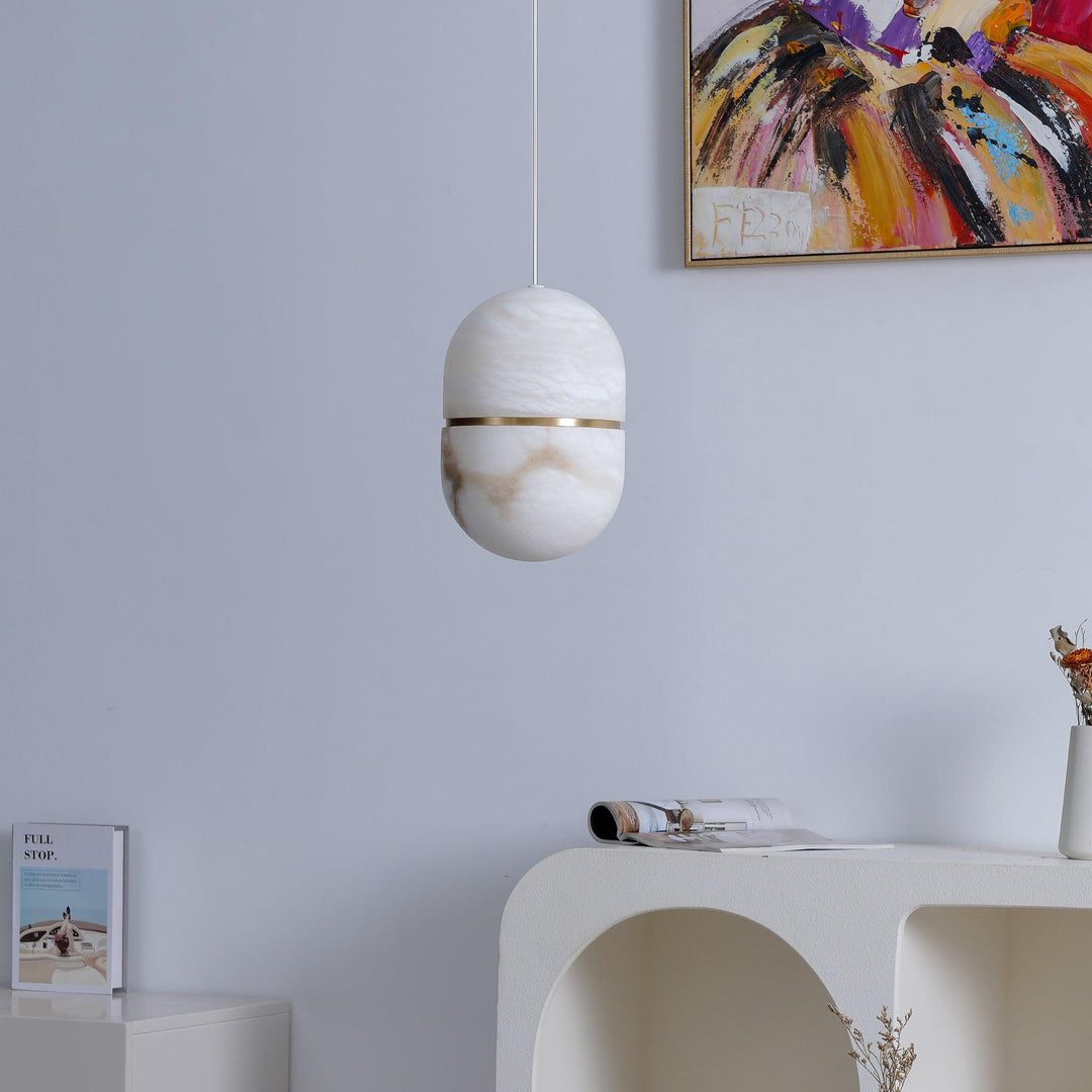 Alabaster Stone Pendant Lights view 7