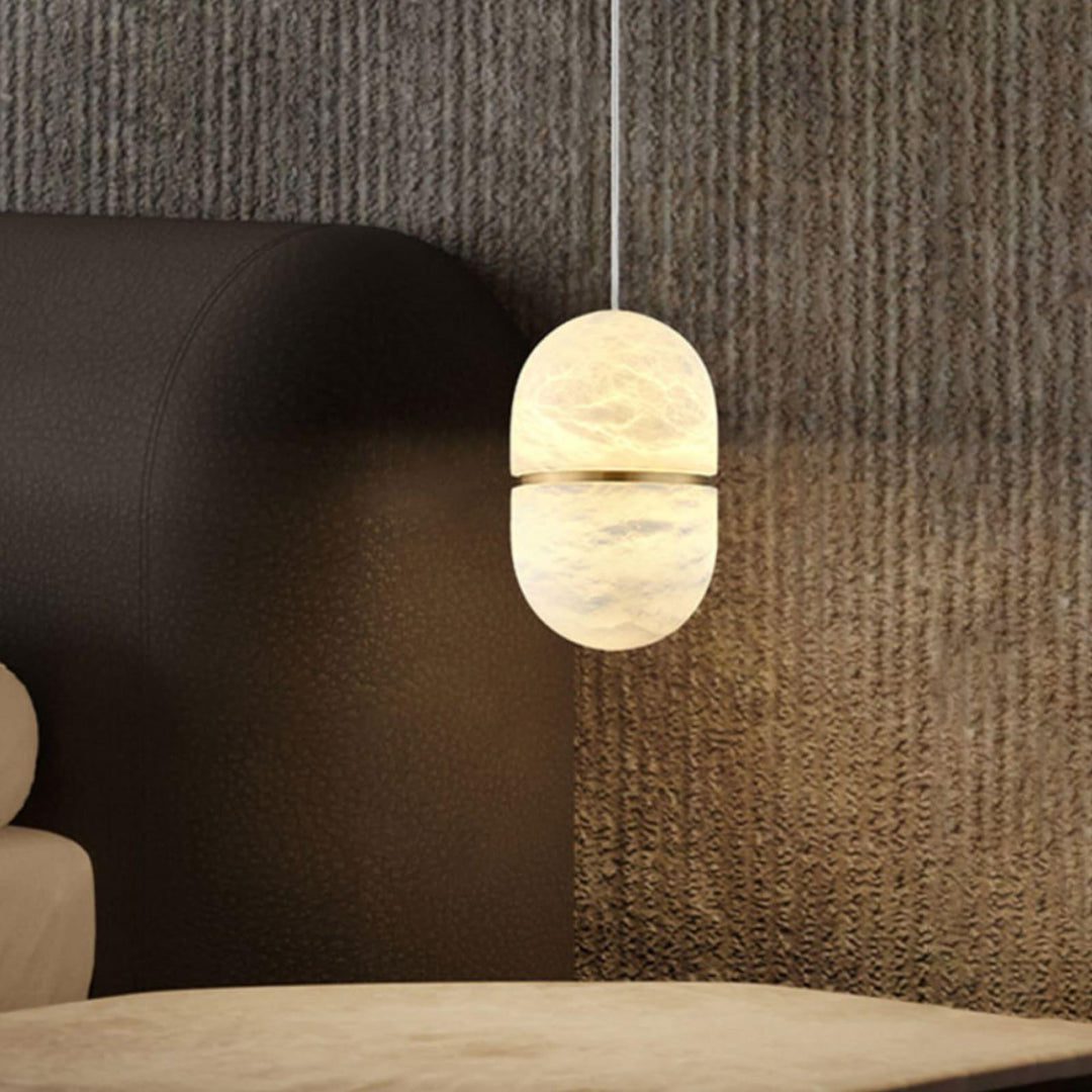 Alabaster Stone Pendant Lights view 9