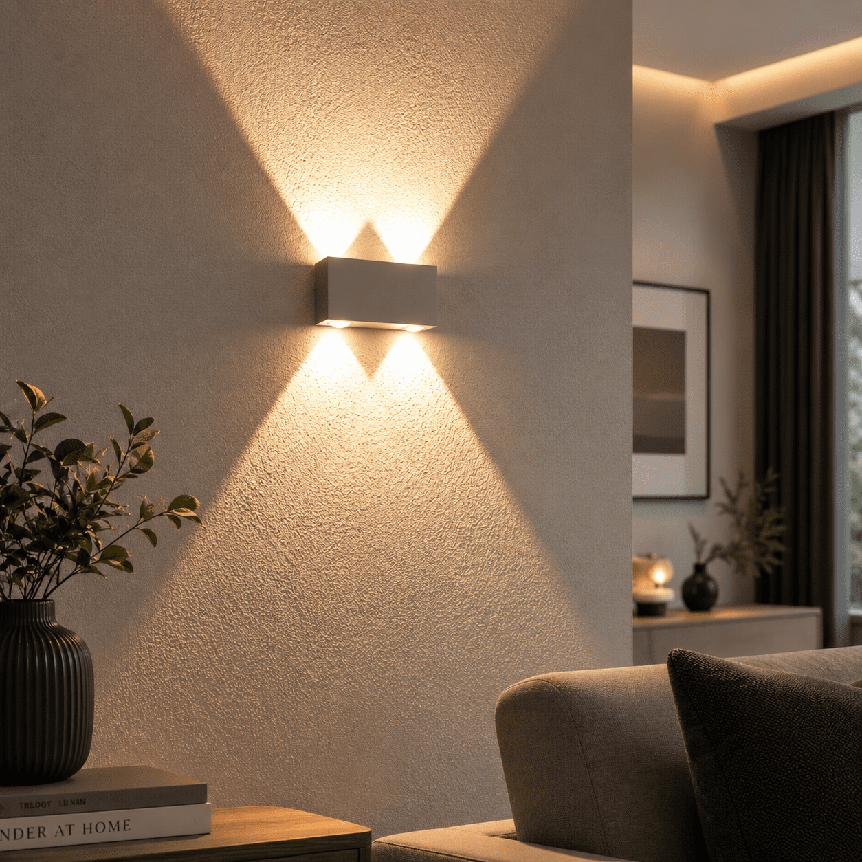 Aluminium Wall Light view 2