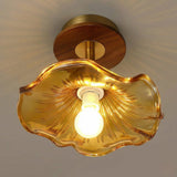 Amber Glass Ceiling Lights view 6