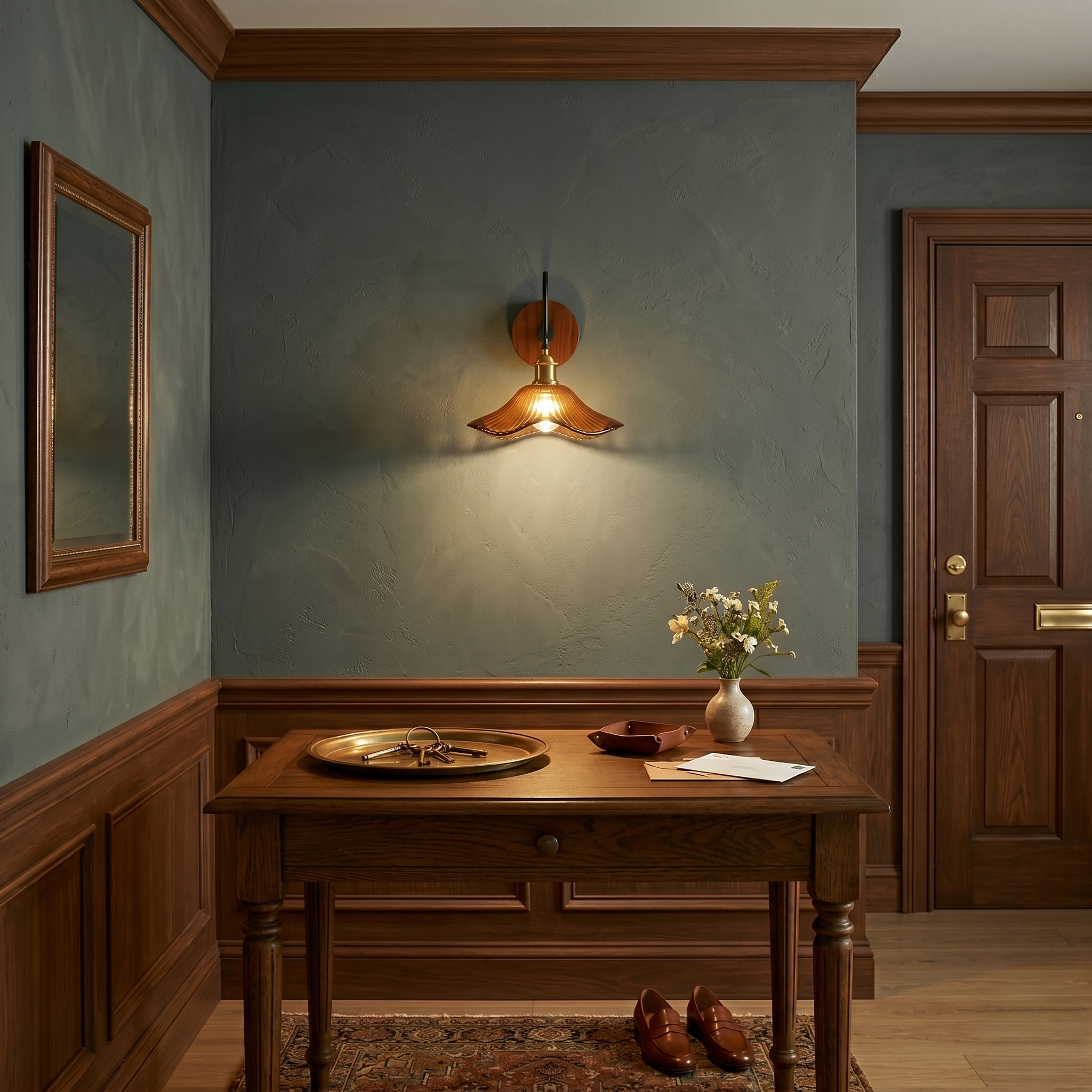Amber Glass Wall Lights view 4