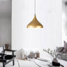 Antique Brass Dome Pendant Light