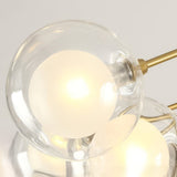 Antique Brass Globe Chandelier view 6