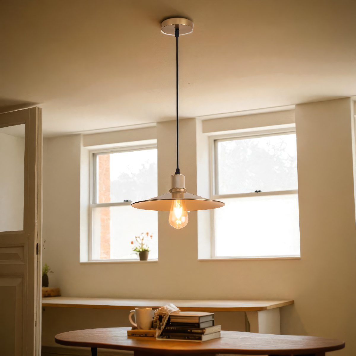 Antique Brass Pendant Light view 5