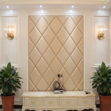 Antique Brass Ribbed Glass Wall Light view 3