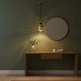 Antique Brass Single Pendant Light view 4