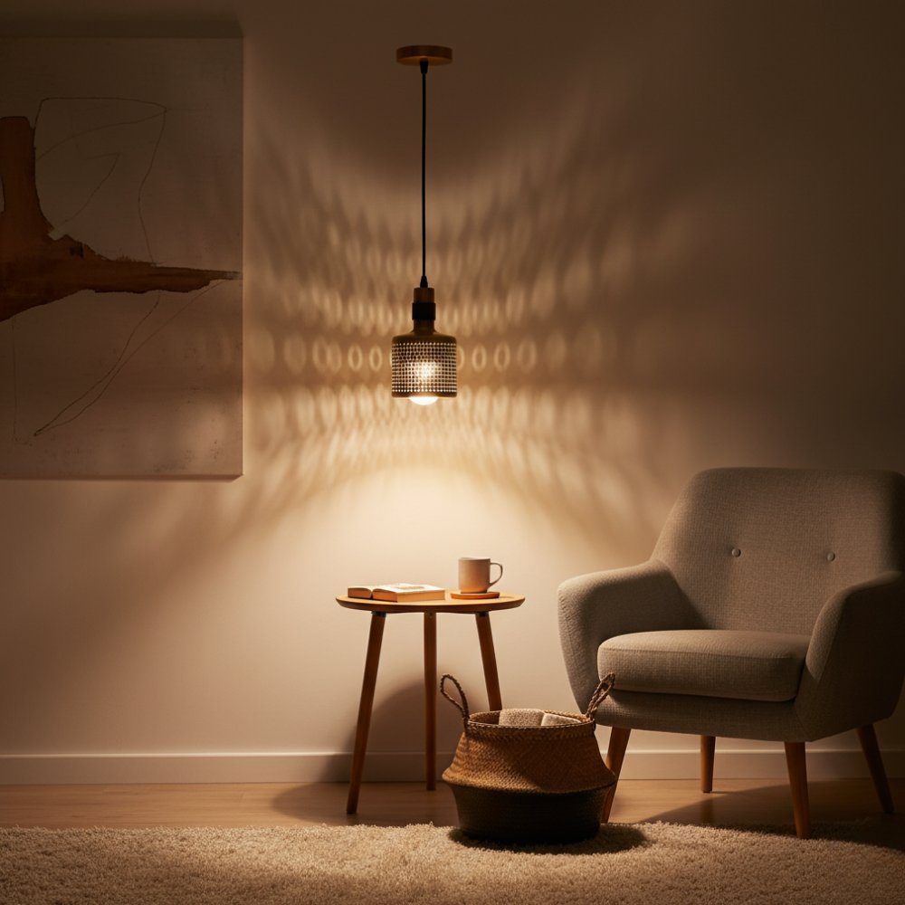 Antique Brass Single Pendant Light view 8