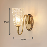 Antique Brass Wall Light view 7