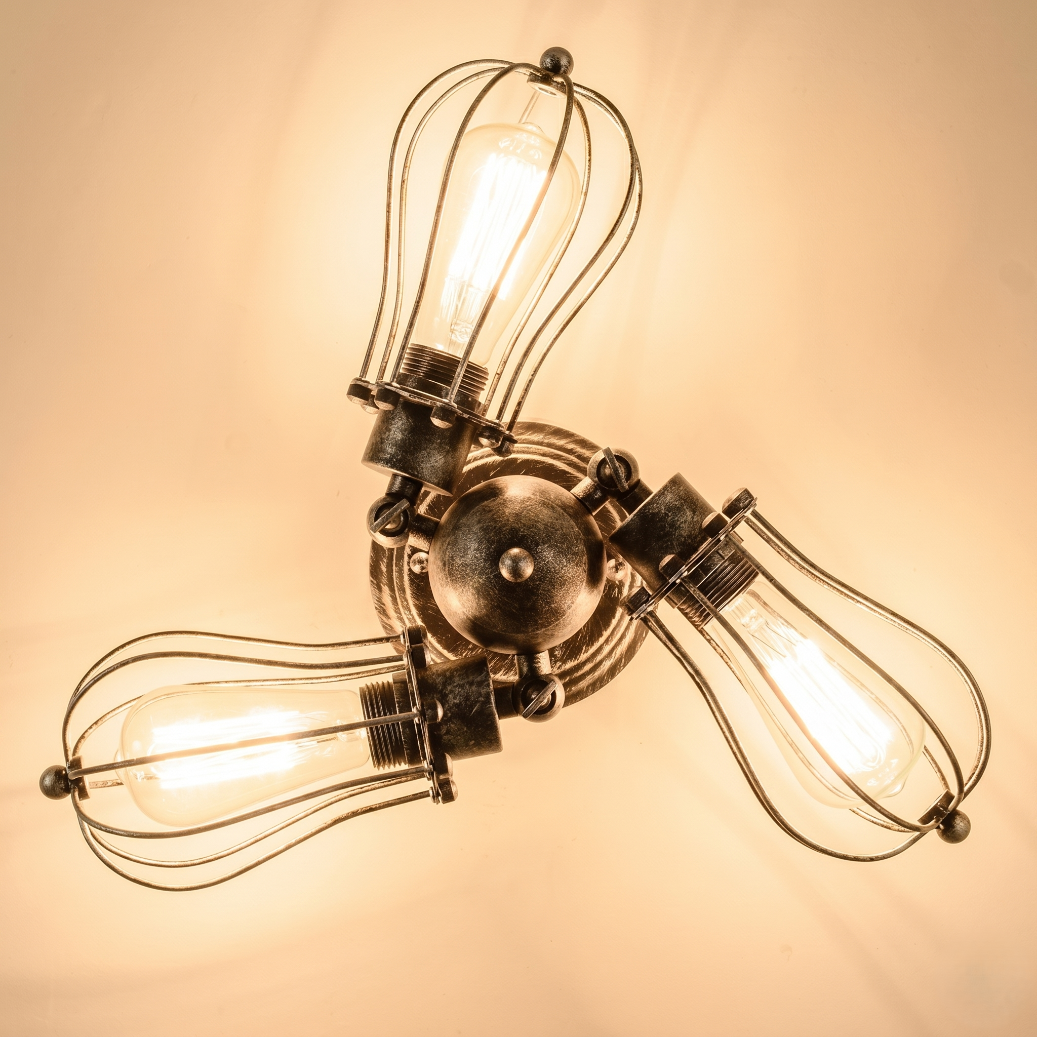Antique Bronze Ceiling Light view 2