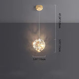 Antique Crystal Pendant Light view 6