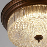 Antique Cut Glass Ceiling Light view 4