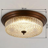 Antique Cut Glass Ceiling Light view 8