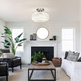 Antique Glass Ceiling Light view 12