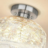 Antique Glass Ceiling Light view 7