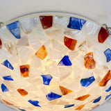 Antique Stained Glass Ceiling Light view 7
