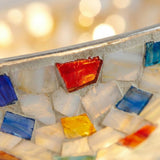 Antique Stained Glass Ceiling Light view 9
