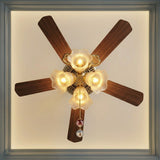 Antique Style Ceiling Fans with Lights view 8