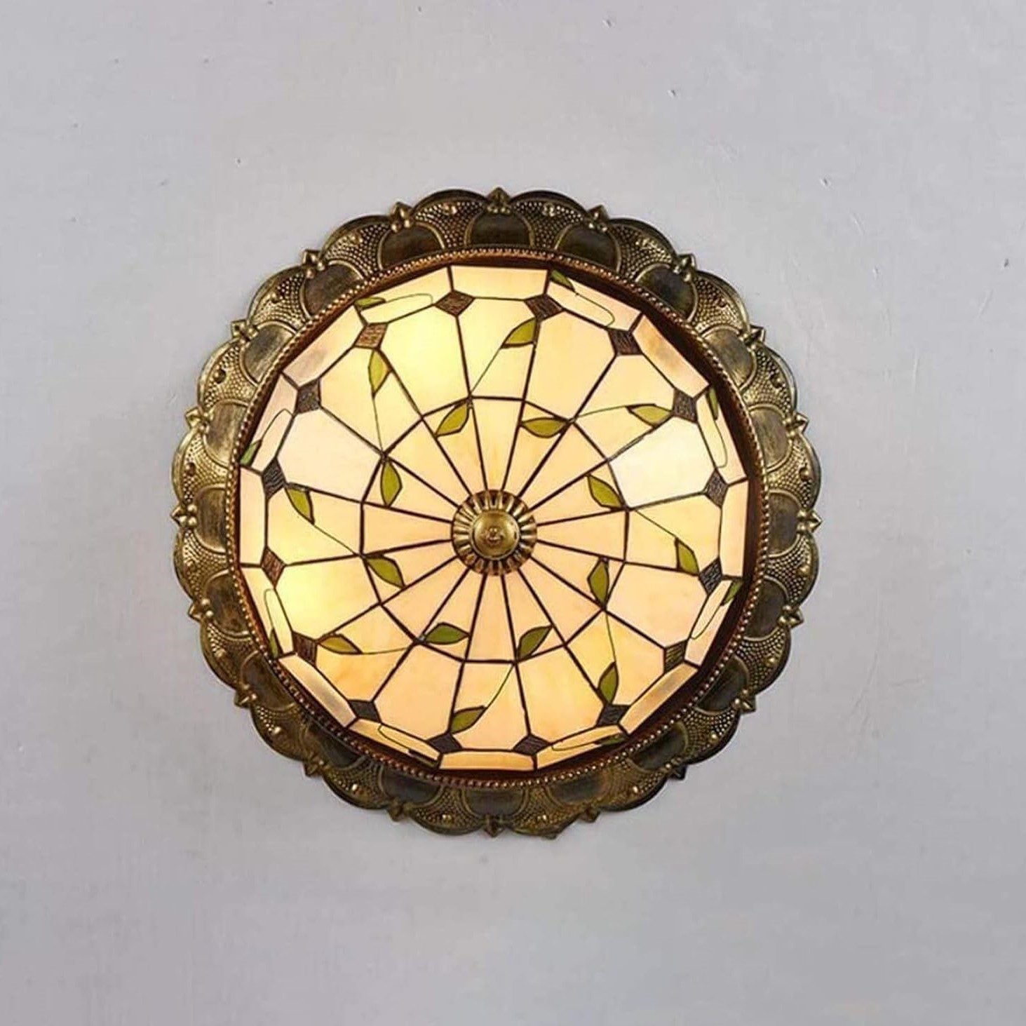 Antique Tiffany Ceiling Light view 10