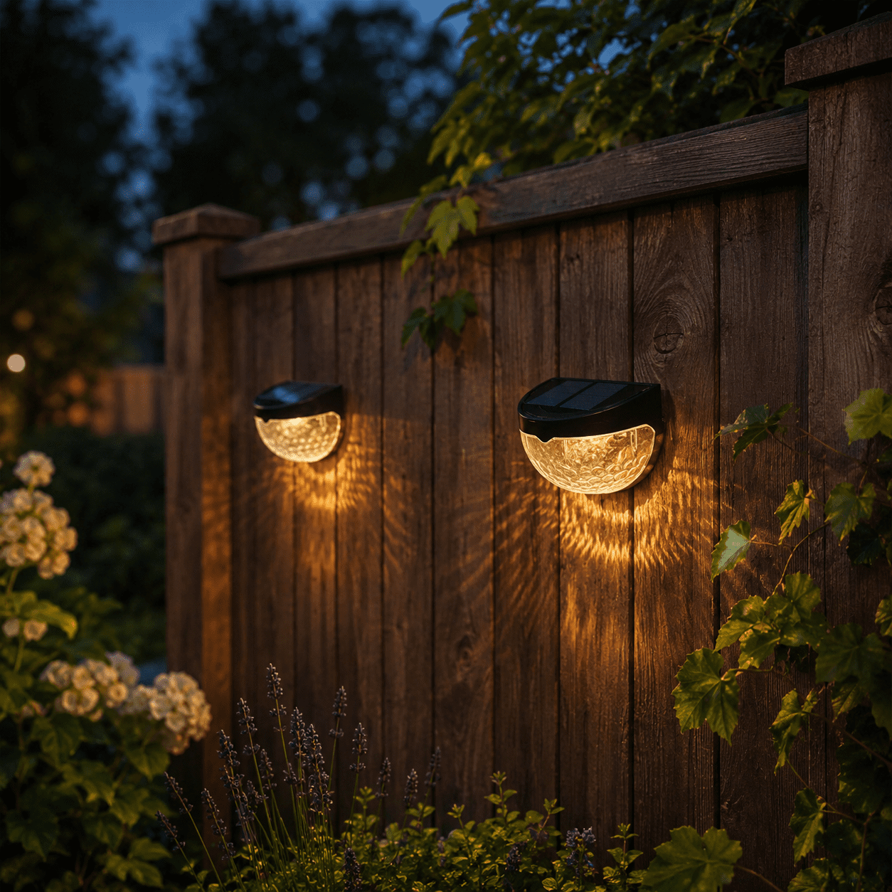 Applique murale exterieur led solaire view 8