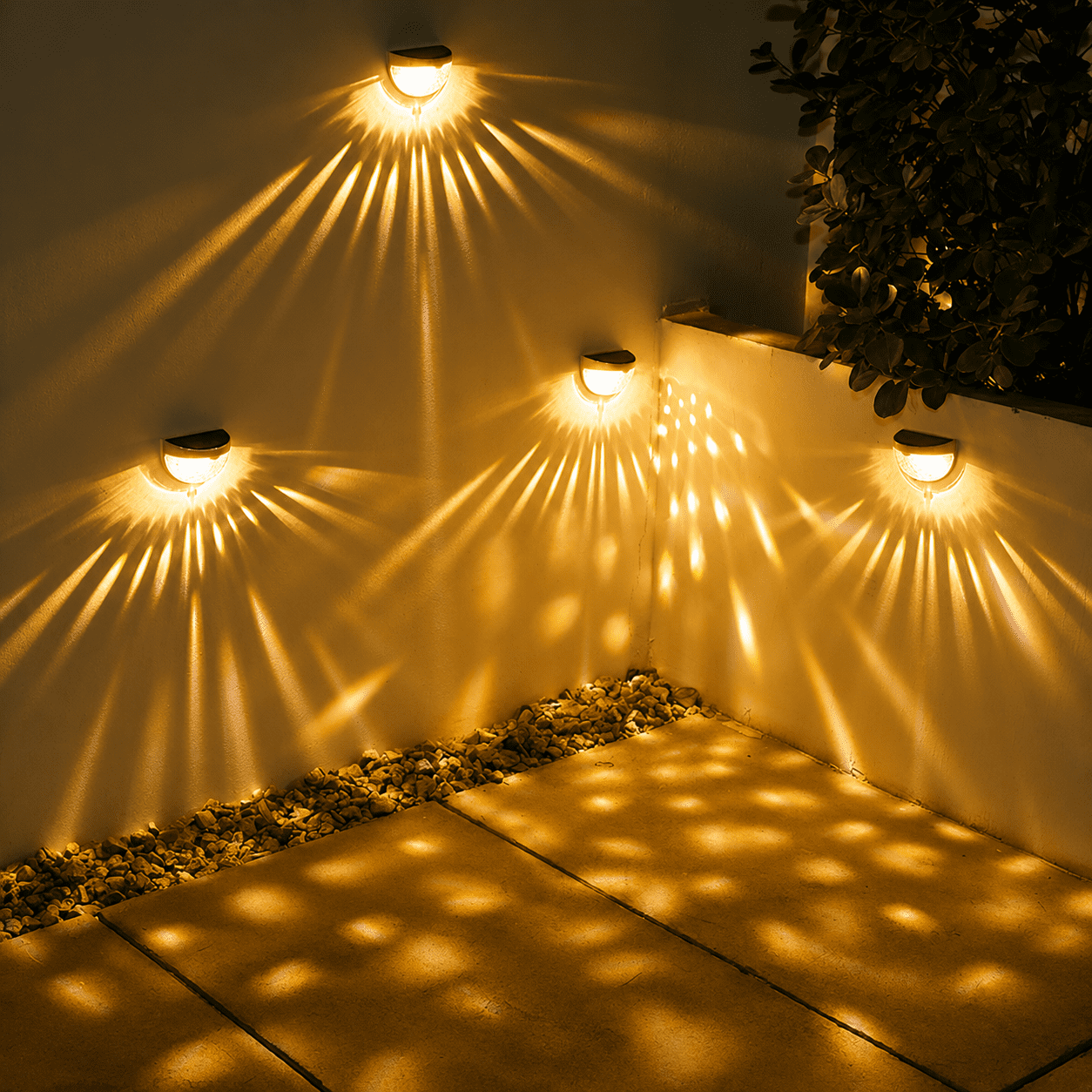 Applique murale exterieur led solaire view 6