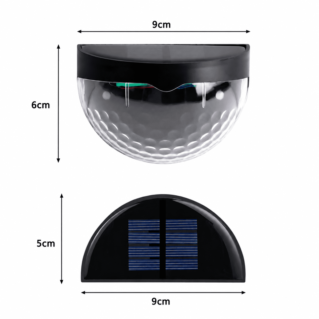 Applique murale exterieur led solaire view 4