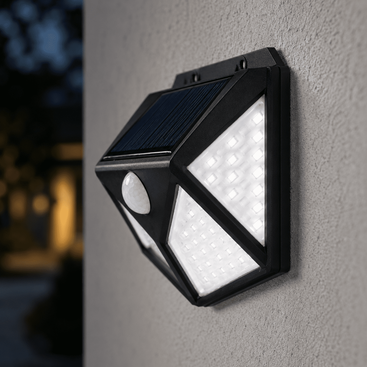 Applique murale exterieur solaire led avec detecteur de mouvement view 7