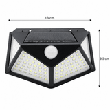 Applique murale exterieur solaire led avec detecteur de mouvement view 8