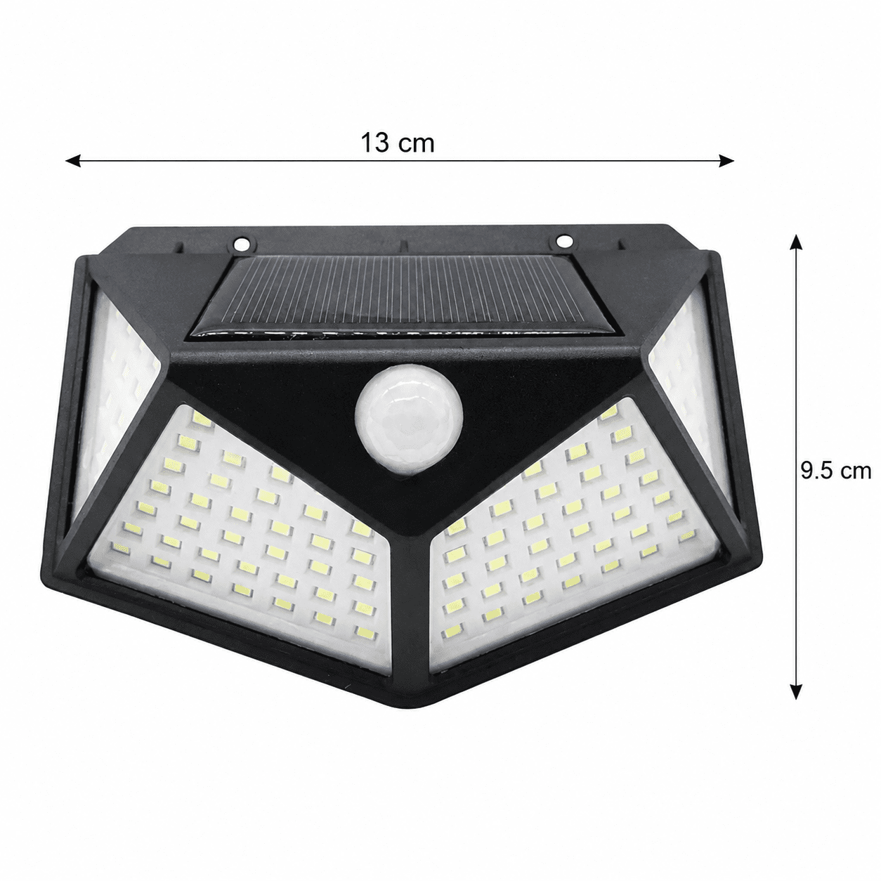 Applique murale exterieur solaire led avec detecteur de mouvement view 8