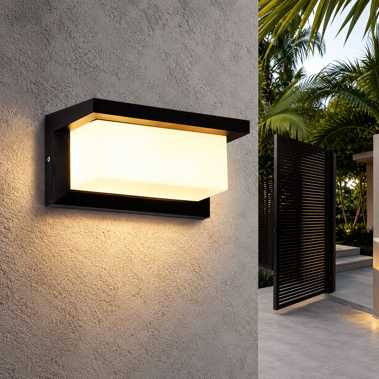 Applique murale led 4000k view 1