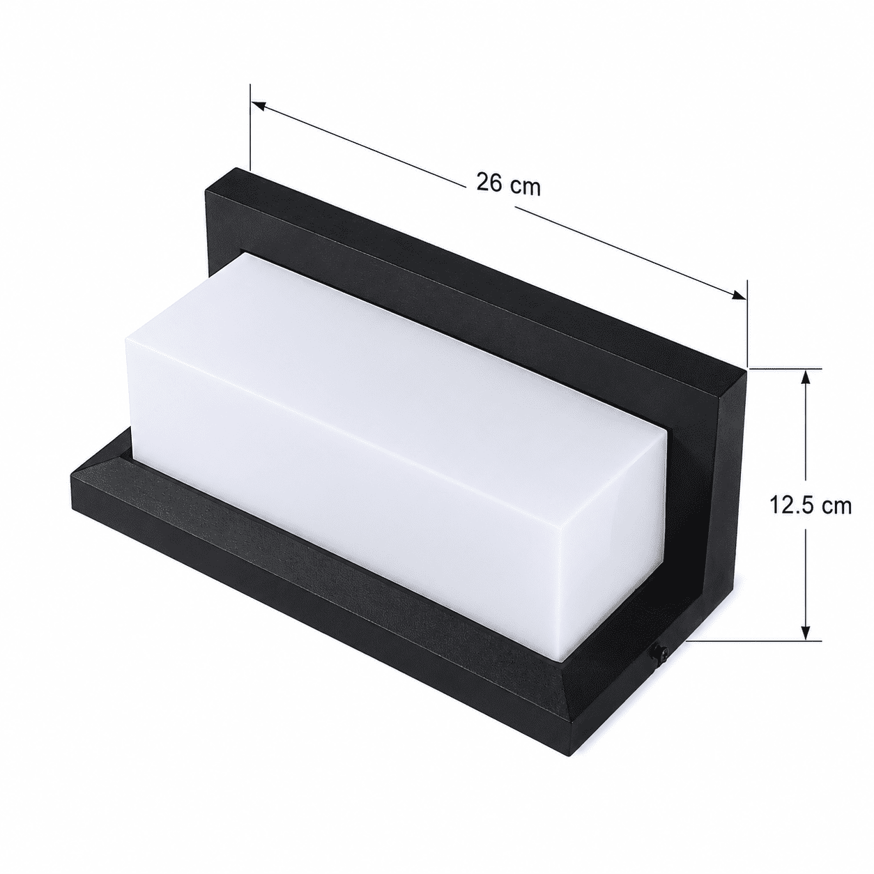 Applique murale led 4000k view 5
