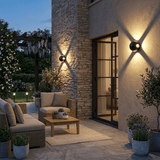 Applique murale led blanche extérieur view 2