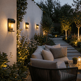 Applique murale solaire jardin view 2