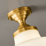 Art Deco Opaline Ceiling Light view 8
