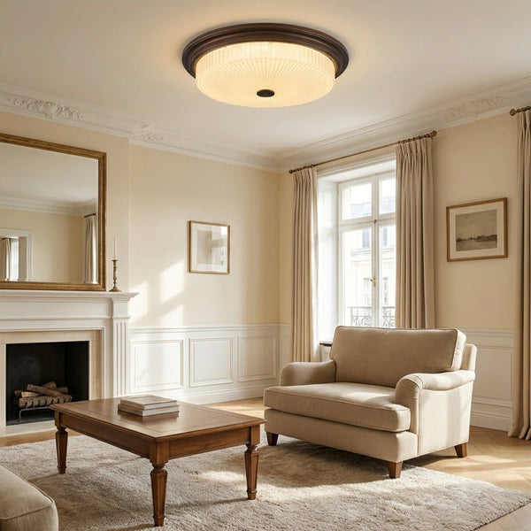 Art Deco Glass Ceiling Light