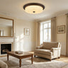 Art Deco Glass Ceiling Light