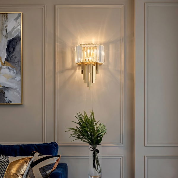 Art Deco Glass Wall Light