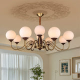 Art Deco Globe Chandelier view 6