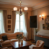 Art Deco Globe Chandelier view 7