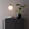 Art Deco Globe Pendant Light