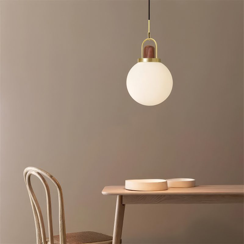 Art Deco Globe Pendant Light view 6
