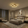 Art Deco Gold Ceiling Light