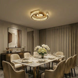 Art Deco Gold Ceiling Light view 6