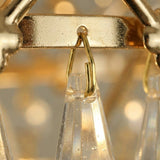 Art Deco Gold Chandelier view 4