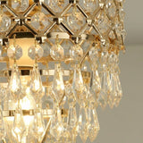 Art Deco Gold Chandelier view 6