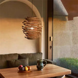 Warm Wood Pendant Light view 8