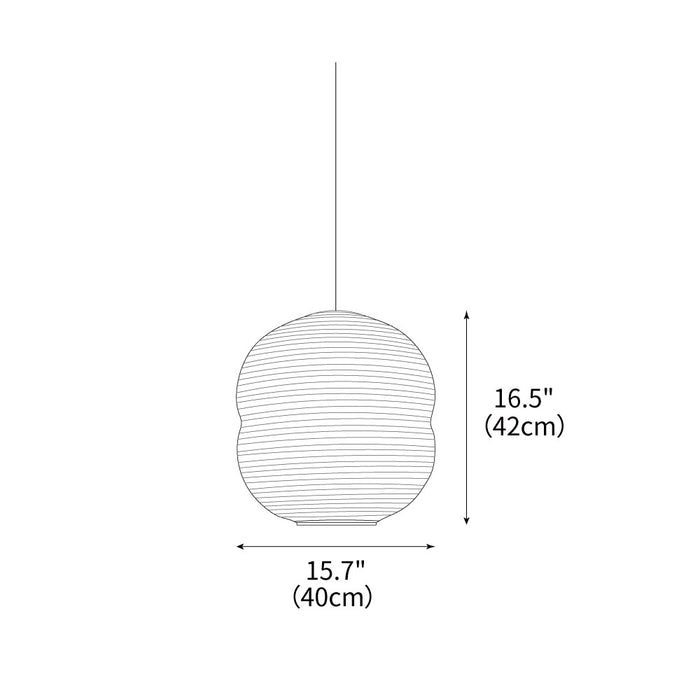 Asian Style Pendant Lights view 6